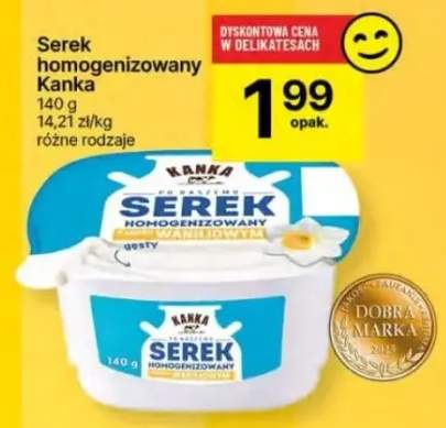 serek homogenizowany
