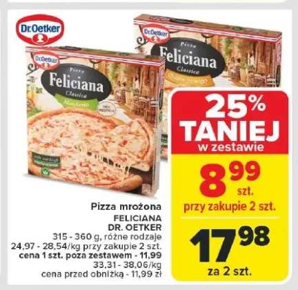 pizza mrożona