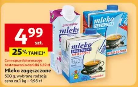 mleko zagęszczone