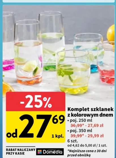 komplet szklanek