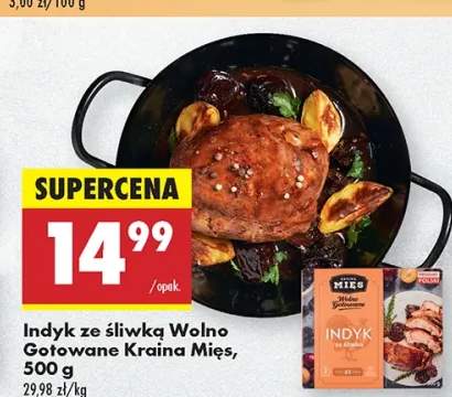 indyk wolno gotowany