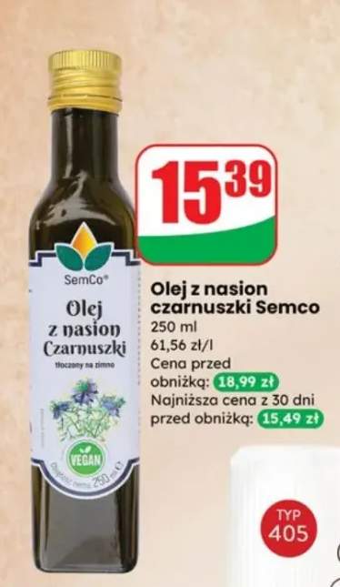 olej z czarnuszki