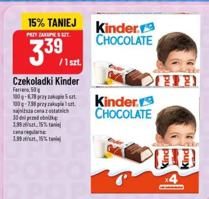czekoladki Kinder