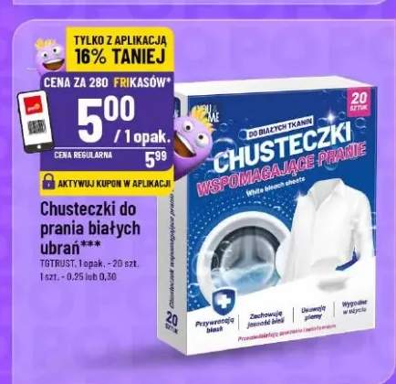 chusteczki do prania