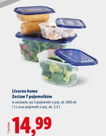 zestaw pojemników