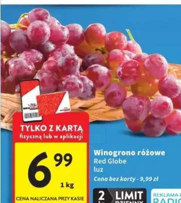 winogrona różowe