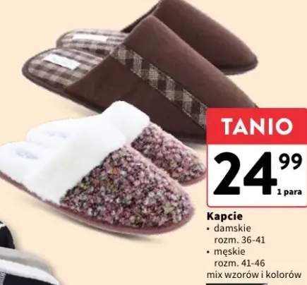 kapcie damskie