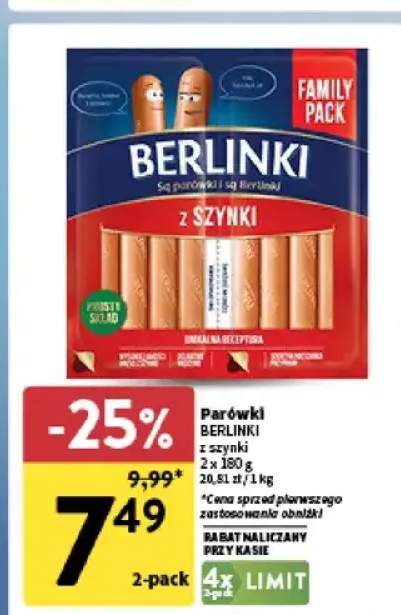 parówki z szynki