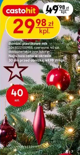 bombki plastikowe
