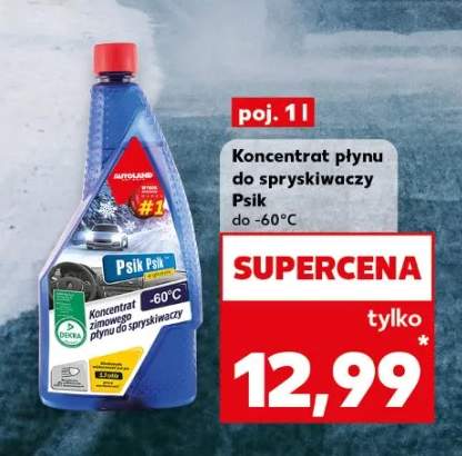 koncentrat płynu do spryskiwaczy