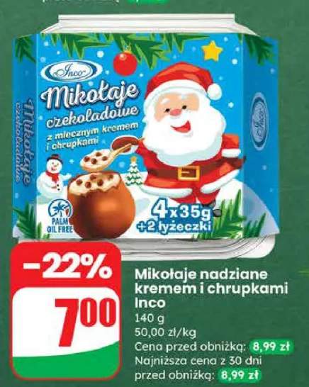mikołaj z czekolady