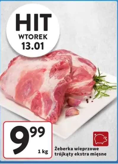 żeberka wieprzowe