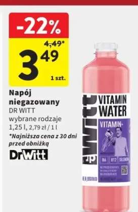 napój niegazowany