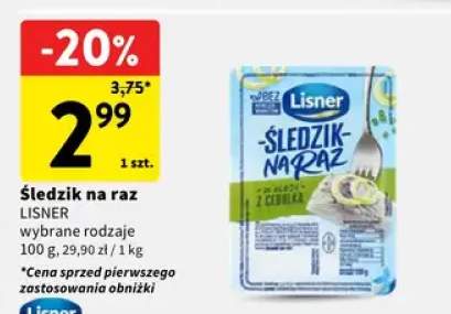 śledzik na raz