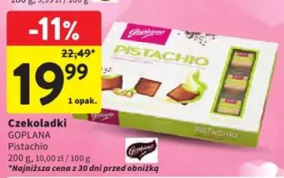 Czekoladki Goplana Pistachio