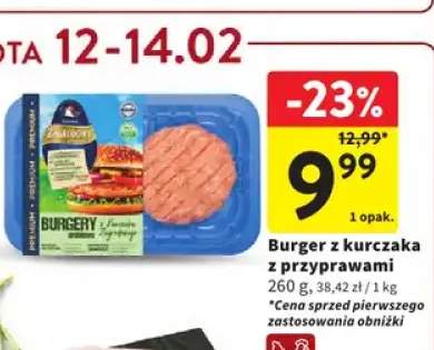 Burger z kurczaka z przyprawami