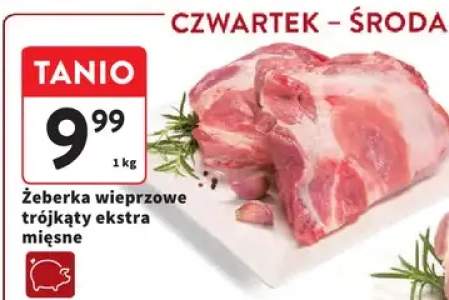 Żeberka wieprzowe trójkąty ekstra mięsne