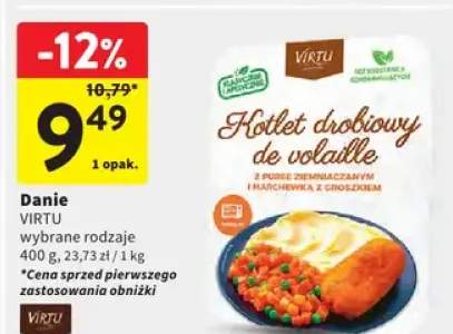 Danie kotlet drobiowy de volaille