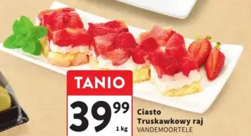 Ciasto Truskawkowy raj