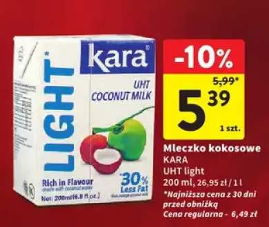 Mleczko kokosowe UHT light