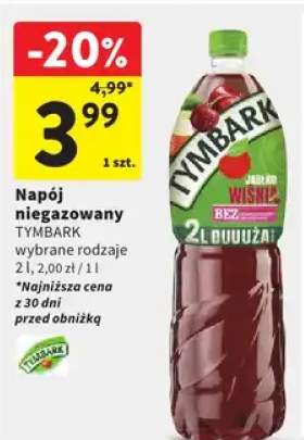 Napój niegazowany wiśnia biz