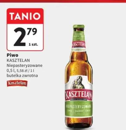 Piwo niepasteryzowane butelka zwrotna