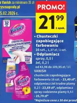 Chusteczki zapobiegające farbowaniu