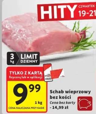 Schab wieprzowy bez kości