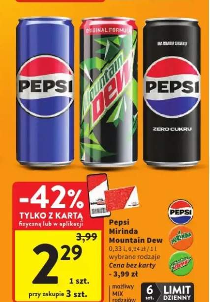 Napój gazowany Mountain Dew