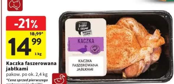 Kaczka faszerowana jabłkami