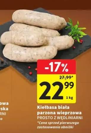 Kiełbasa biała parzona wieprzowa