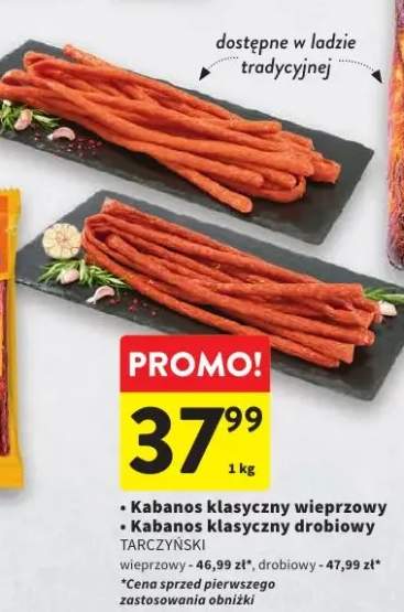 Kabanos klasyczny wieprzowy