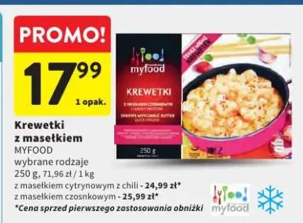 Krewetki z masełkiem wybrane rodzaje