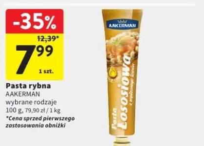 Pasta rybna wybrane rodzaje