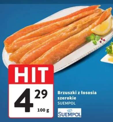 Brzuszki z łososia szerokie