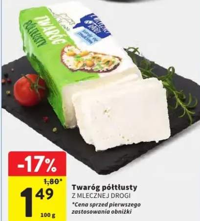 Twaróg półtłusty