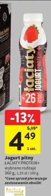 Jogurt pitny wybrane rodzaje