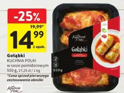 Gołąbki w sosie pomidorowym