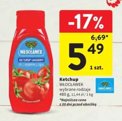 Ketchup wybrane rodzaje