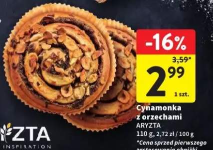 Cynamonka z orzechami