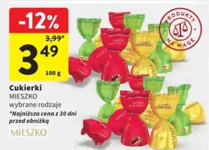 Cukierki wybrane rodzaje