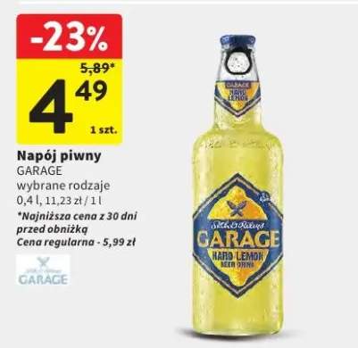 Napój piwny hard lemon beer drink wybrane rodzaje