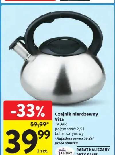 Czajnik nierdzewny Vita
