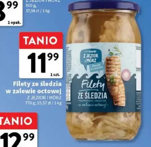 Filety ze śledzia w zalewie octowej