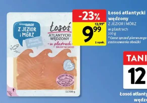 Łosoś atlantycki wędzony