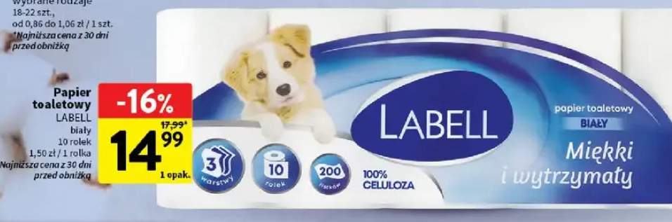 Papier toaletowy biały