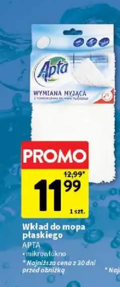 Wkład do mopa płaskiego mikrowłókno