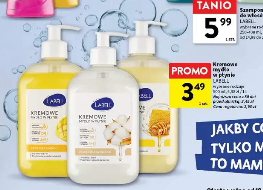 Kremowe mydło w płynie wybrane rodzaje