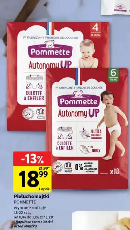 Pieluchomajtki wybrane rodzaje