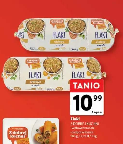 Flaki z dobrej kuchni wołowe w rosole